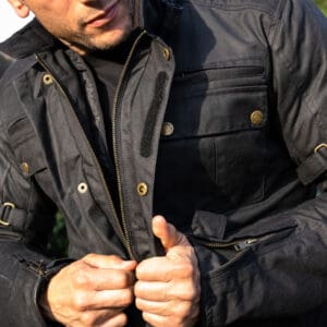 Merlin Barton 2 Black Motorcycle Jacket Opening Merlin Barton 2 Black Motorcycle Jacket Opening
