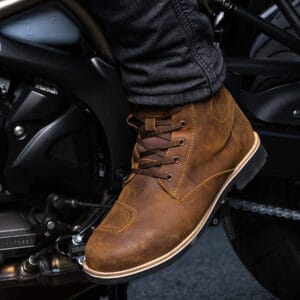 Merlin Ether Brown Motorcycle Boot