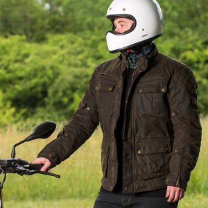 Merlin Bike Gear - Merlin Yoxall II wax cotton motorcycle jacket