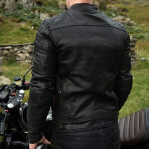 Merlin Cambrian Leather Motorcycle Jacket Back