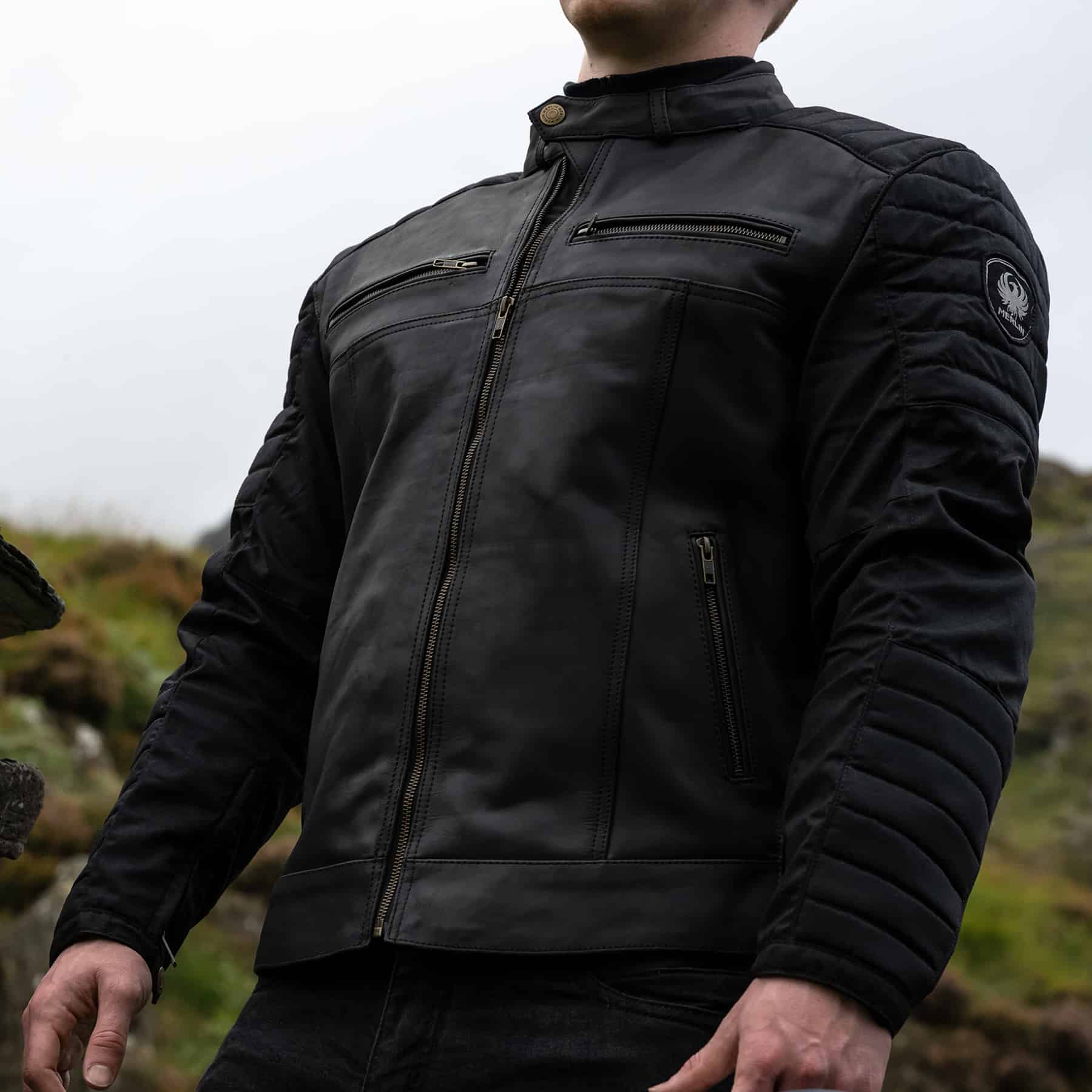 Merlin Ridge Cotec and Leather jacket