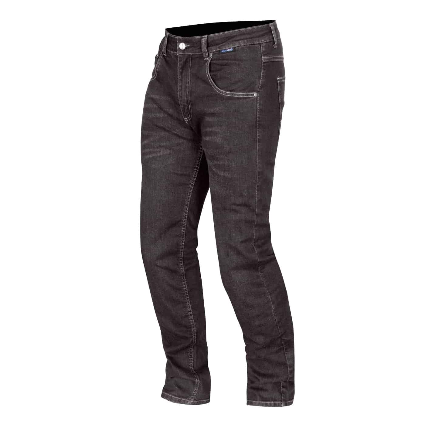 Route One Merlin Duke motorcycle riding jeans in black