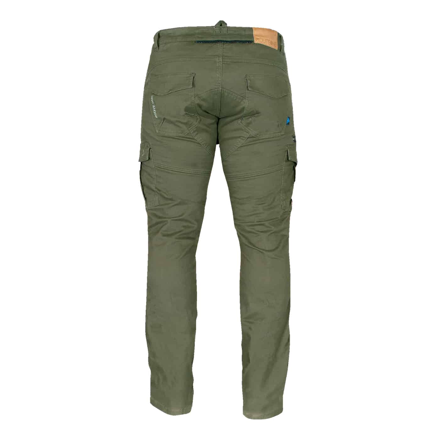 Route One Merlin Remy cargo protective motorcycle jean in green