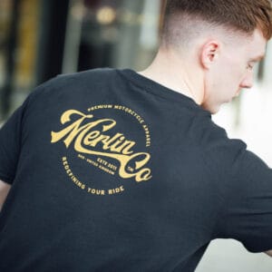 Merlin – Truro Signature Tee Black1