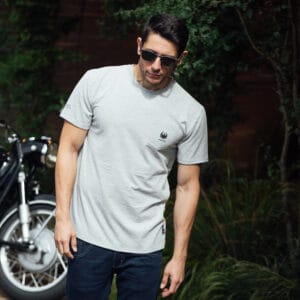 Merlin – Walton Pocket Tee Grey2