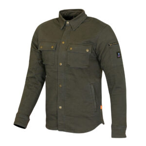 Merlin Brody D3O Single Layer Riding Shirt in olive