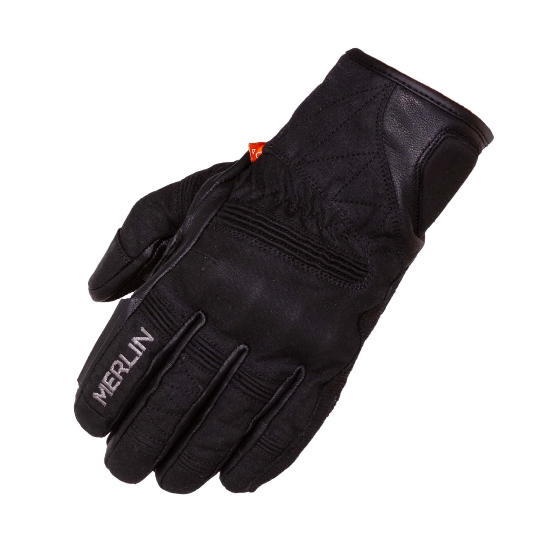 Merlin Mahala Waterproof Explorer motorcycle gloves in black