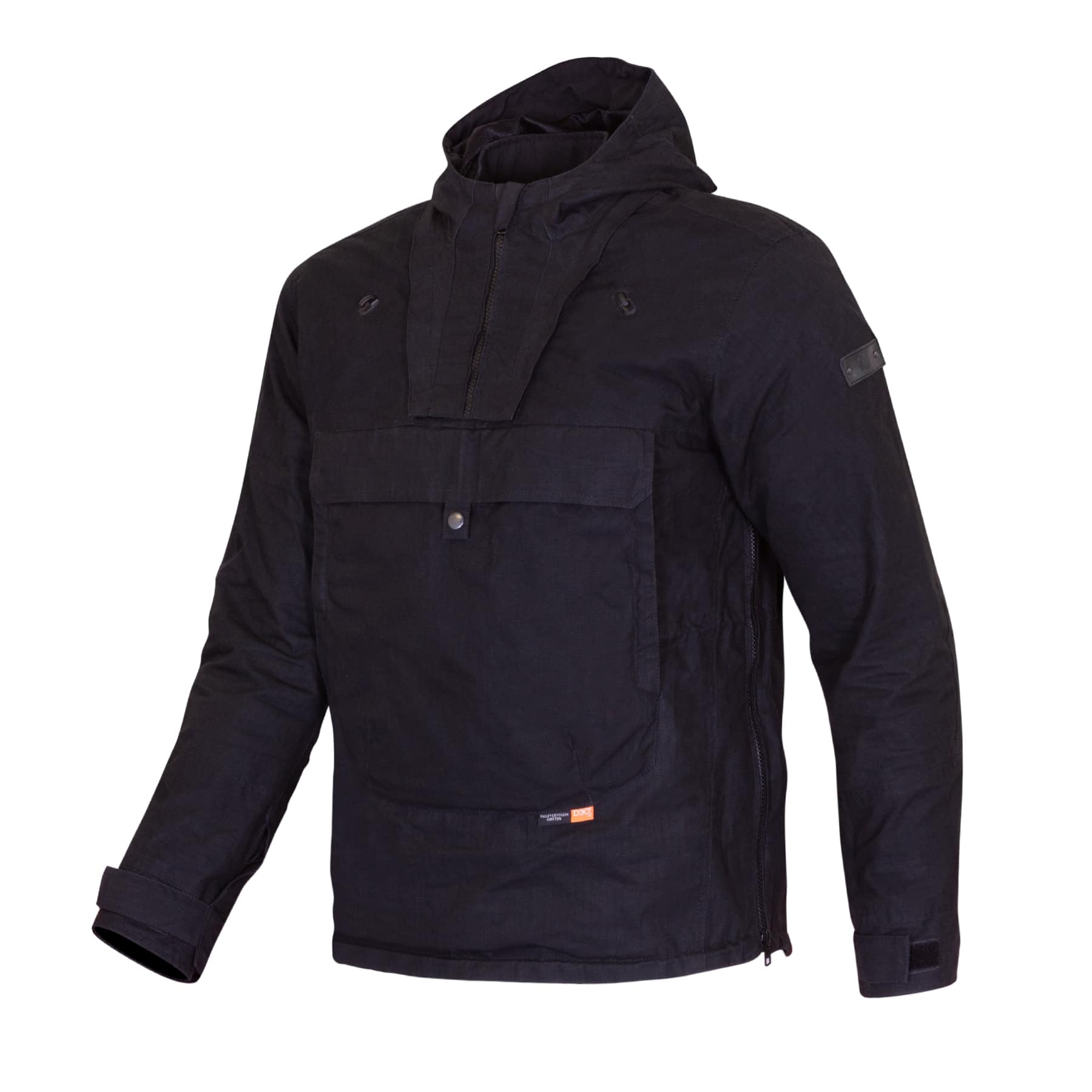 Merlin Explorer Smock jacket in black