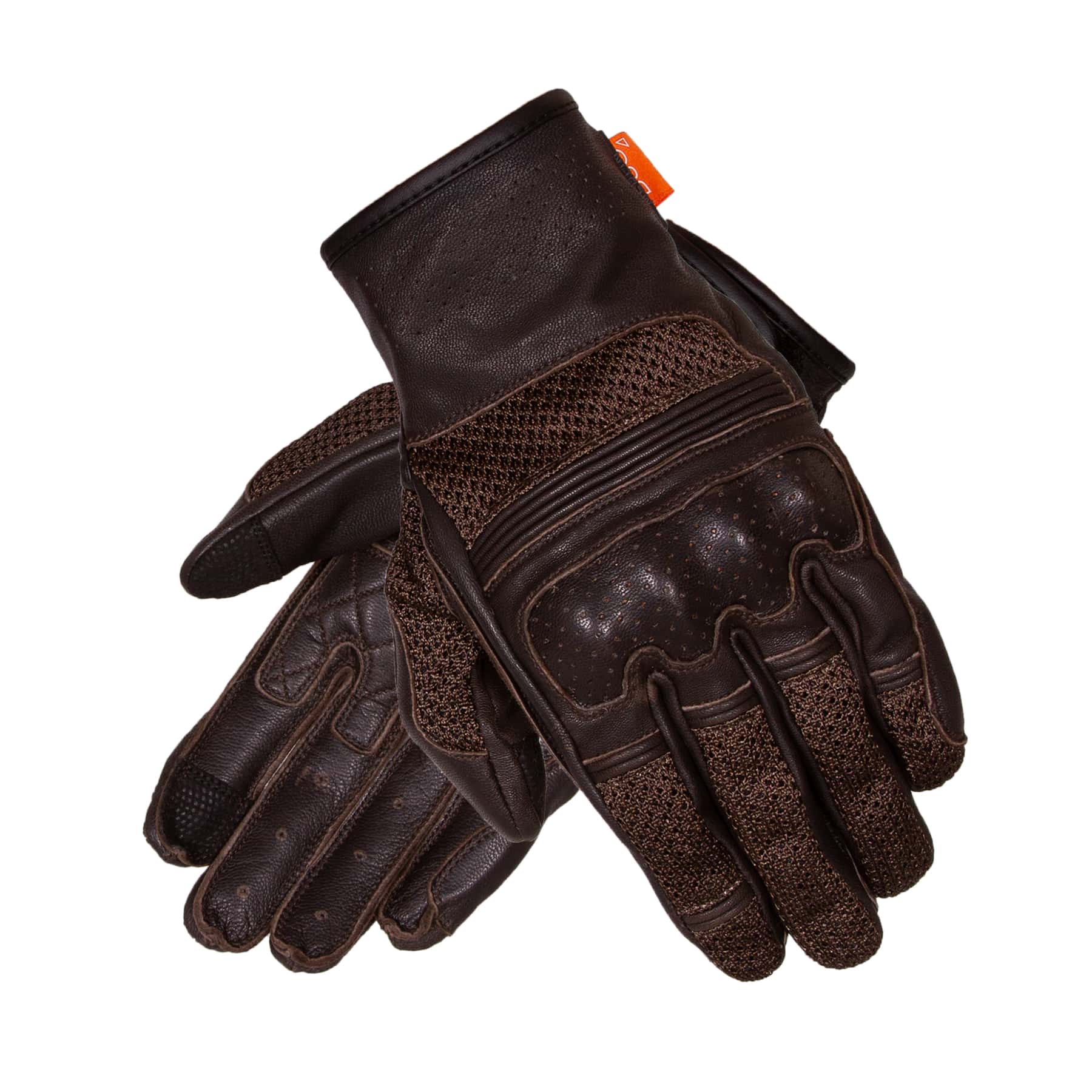 Image of Merlin Shenstone D3O mesh glove in brown