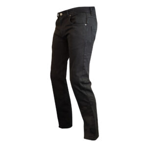 A studio image of the Merlin Dunford jeans in black