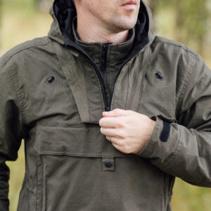 Outlaw Smock Green Lifestyle Detail Zip