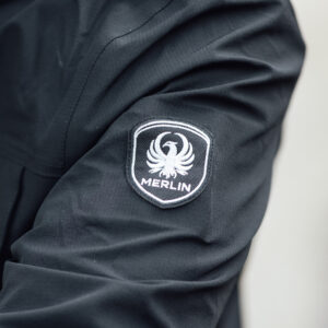 Bramshaw Laminate Jacket Branding Detail