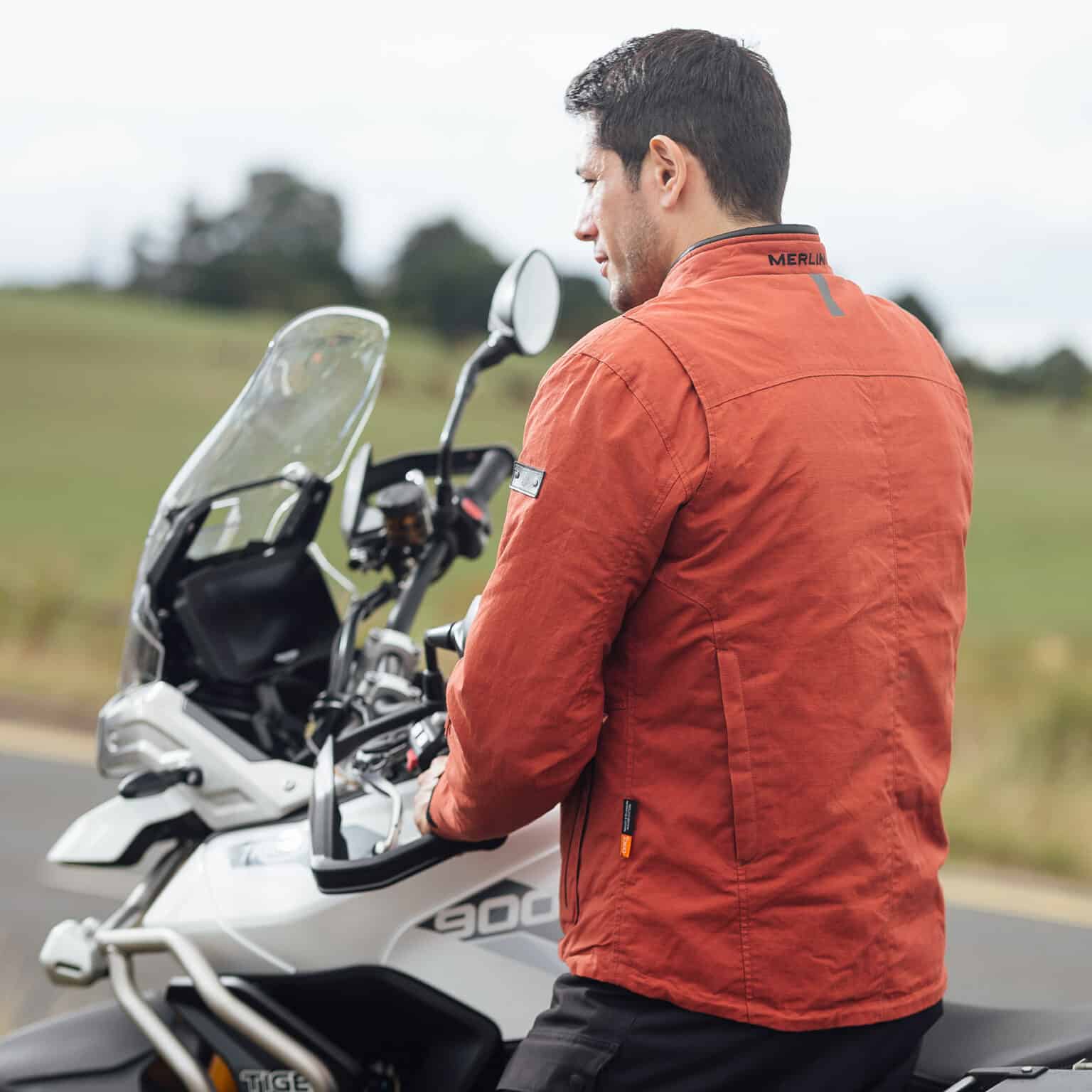 Exile Explorer D3O Textile Motorcycle Jacket - Merlin Bike Gear