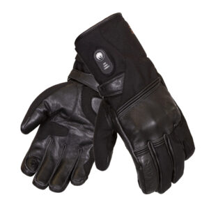 Studio image of the Merlin Longdon Heated Glove in black