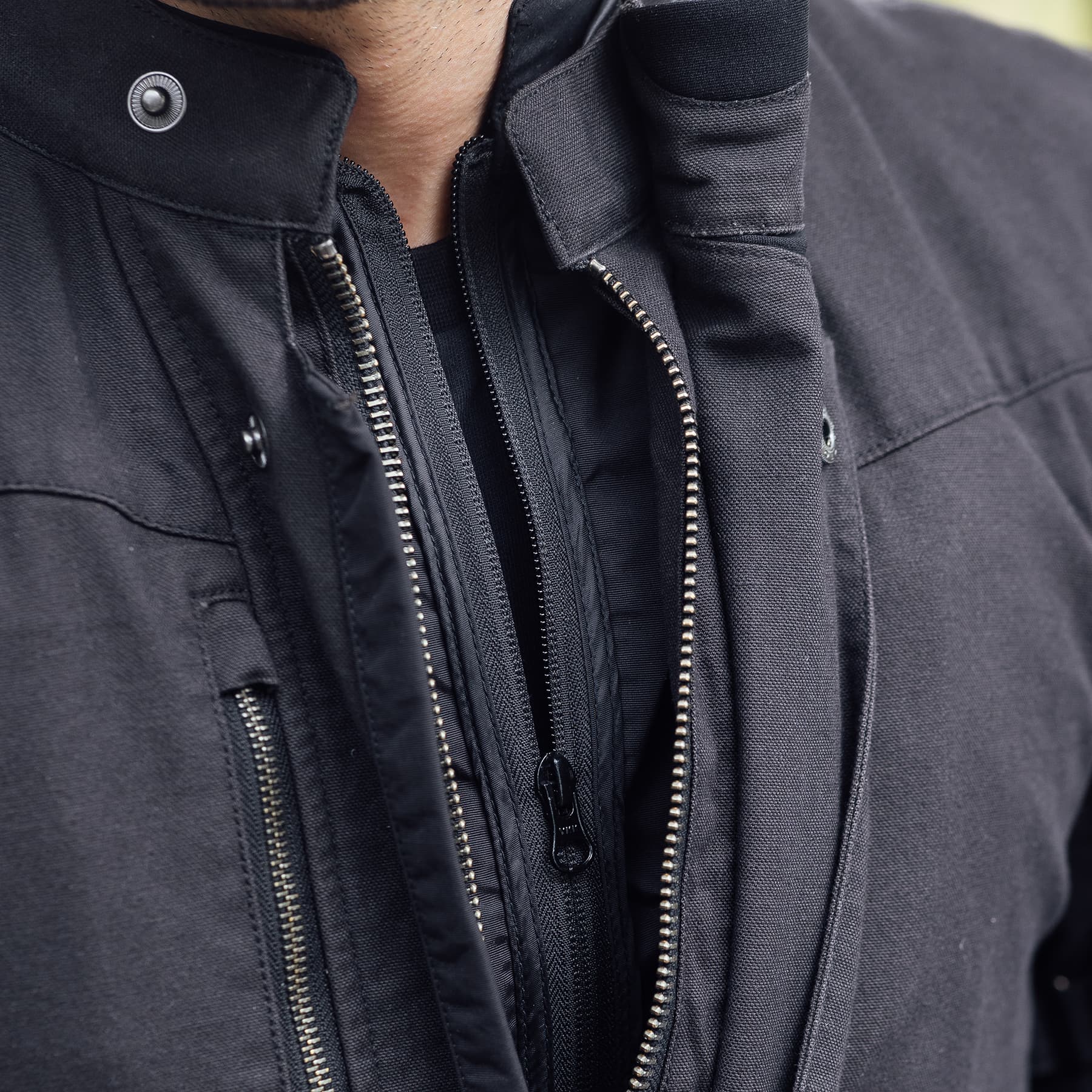 Lifestyle image of Merlin Mahala Pro jacket in black