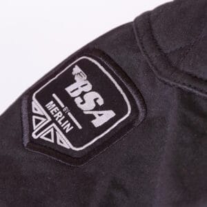 Empire Wax Jacket Black Sleeve Logo