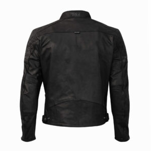 Liberation Leather Jacket Black Back Liberation Leather Jacket Black Back