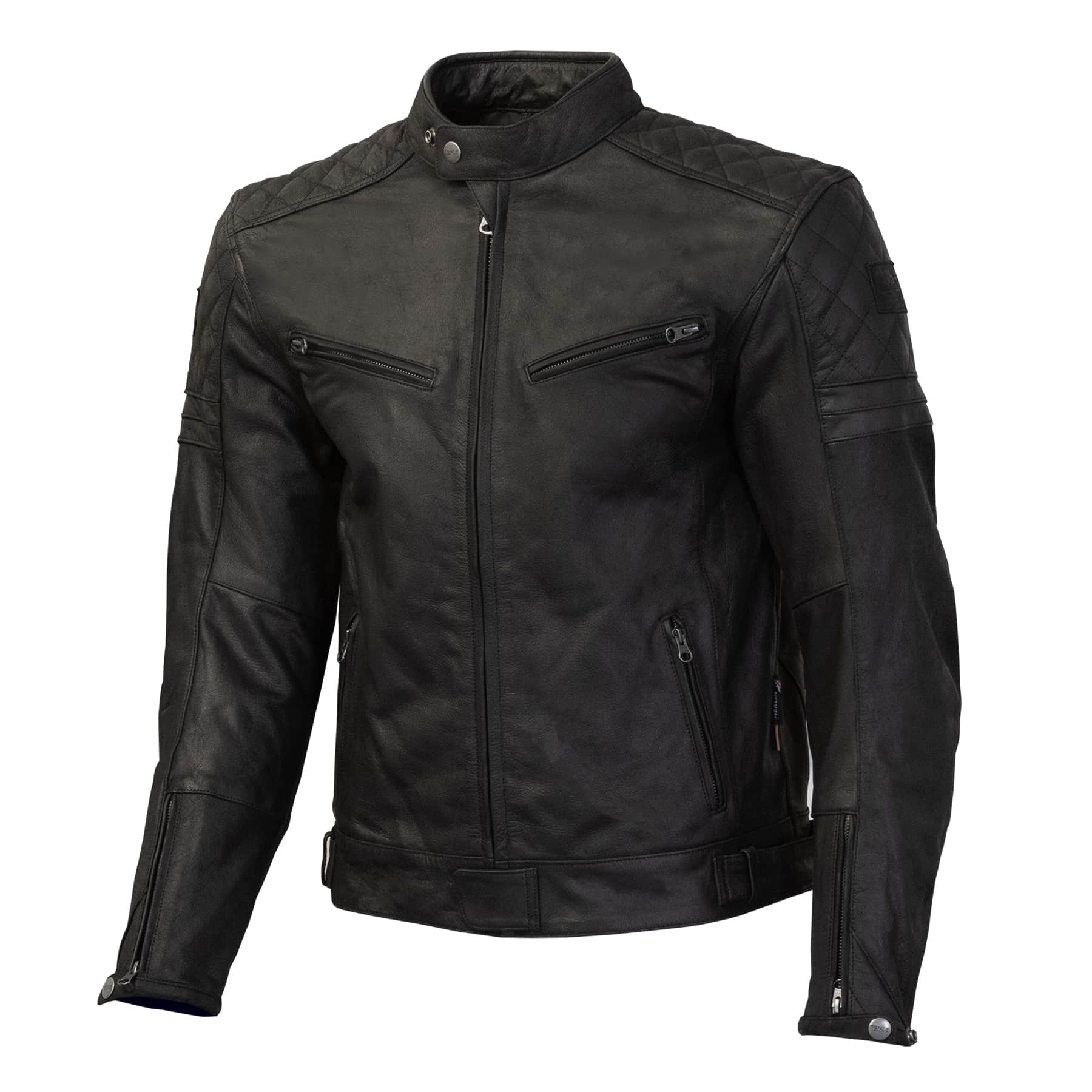 Liberation Leather Jacket Black Side 2