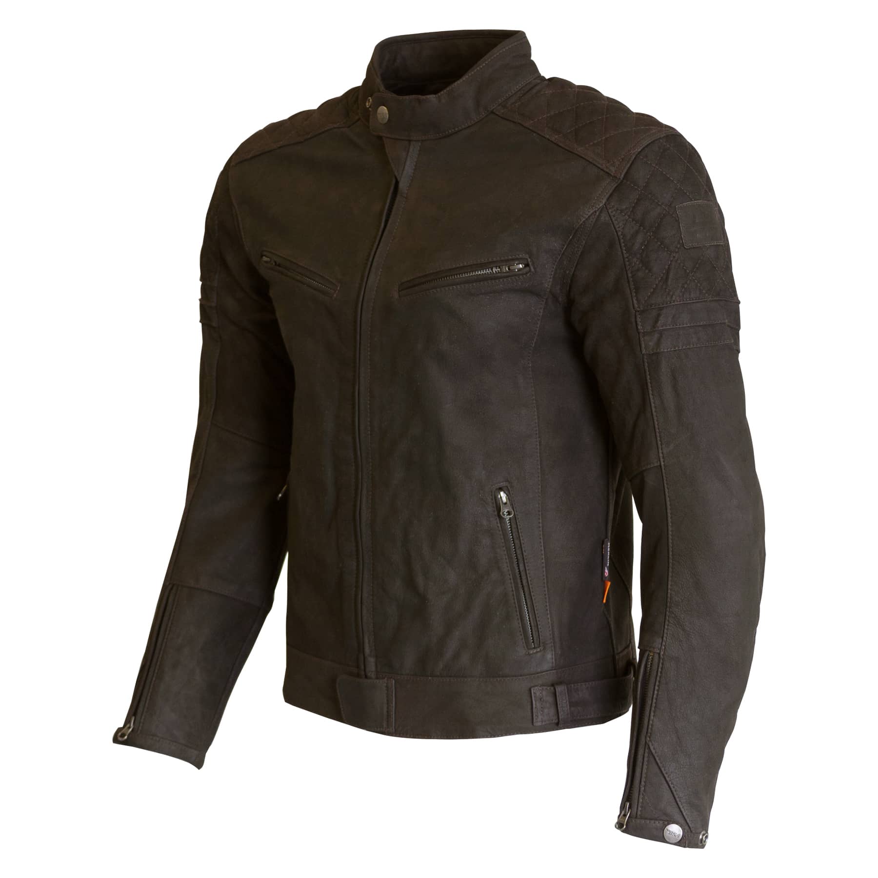 BSA Liberation Leather Jacket in brown