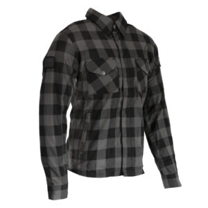 Sangster Riding Shirt Grey Side Sangster Riding Shirt Grey Side