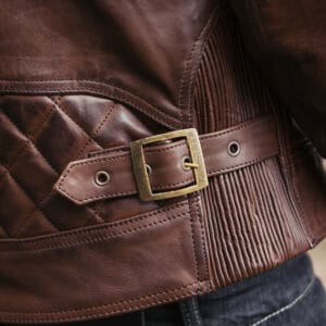 Chester Jacket Brown Lifestyle Side Strap