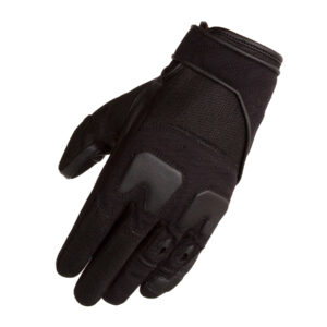 Merlin Kaplan mesh glove in black