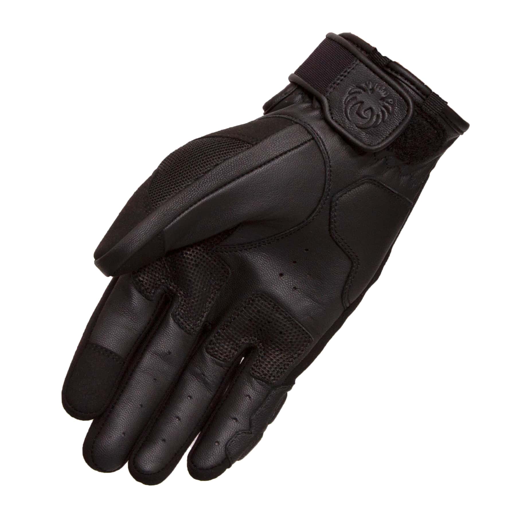 Merlin Kaplan mesh glove in black