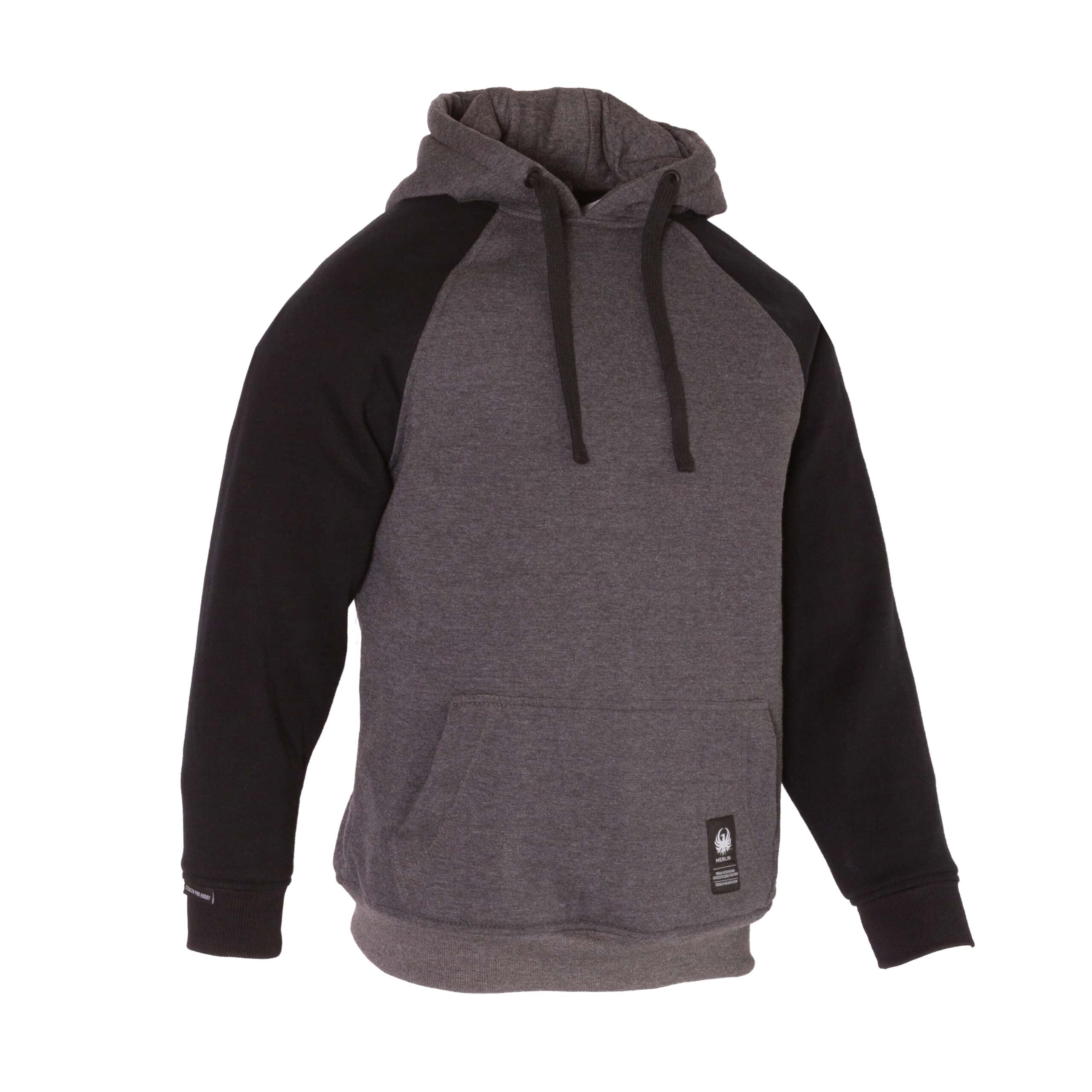 Merlin Stealth Pro hoodie in black/grey