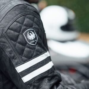 Hixon II Jacket Black Lifestyle Logo Detail Hixon II Jacket Black Lifestyle Logo Detail