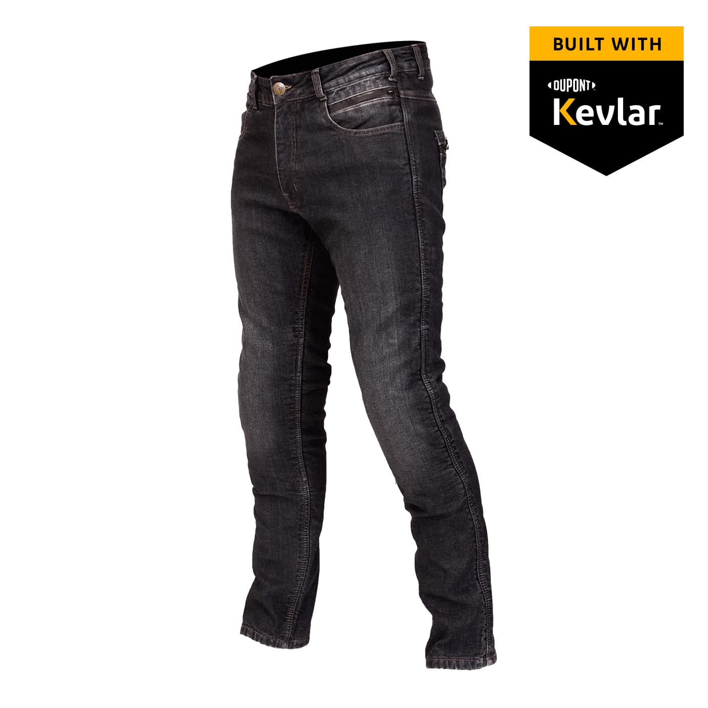 Macy Jeans Black Front Built With Kevlar