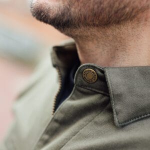 Carter Green Collar Detail Carter Green Collar Detail