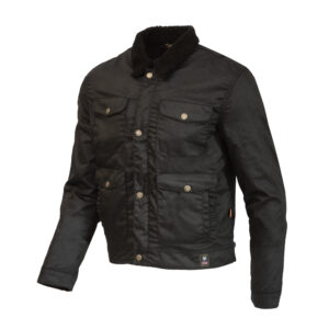 Merlin Millington Jacket Black Front