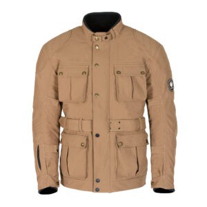 Burslem Eco Jacket Sand Front