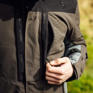 Merlin Borderlands Jacket Detail Merlin Borderlands Jacket Detail