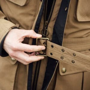 Merlin Burslem Eco Laminate Jacket Lifestyle Sand 6