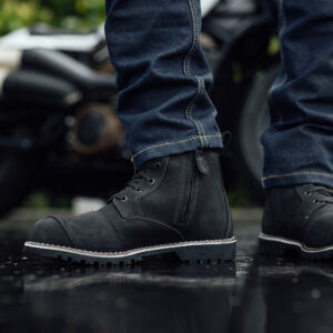 Merlin Ether II Motorcycle Boot Black Lifestyle3 Merlin Ether II Motorcycle Boot Black Lifestyle3