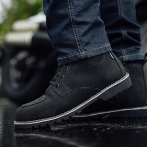 Merlin Ether II Motorcycle Boot Black Lifestyle4 Merlin Ether II Motorcycle Boot Black Lifestyle4