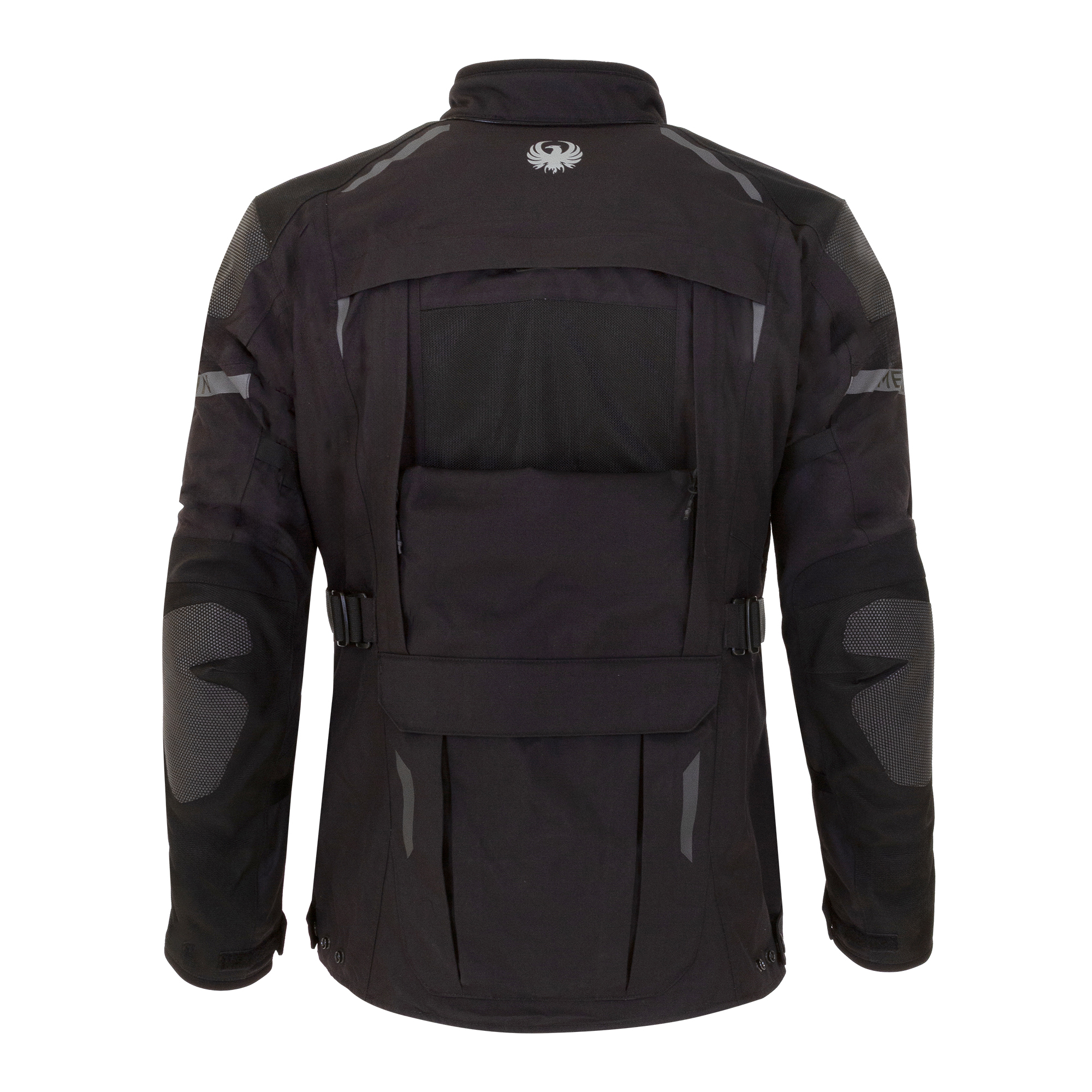 Akashi Enduro Jacket Black Back Venting Akashi Enduro Jacket Black Back Venting