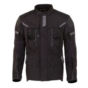 Akashi Enduro Jacket Black Front Venting Akashi Enduro Jacket Black Front Venting