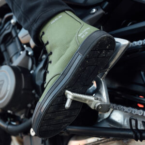 Merlin Knots Canvas Green Boot3