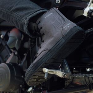 Merlin Knots Canvas Grey Boot