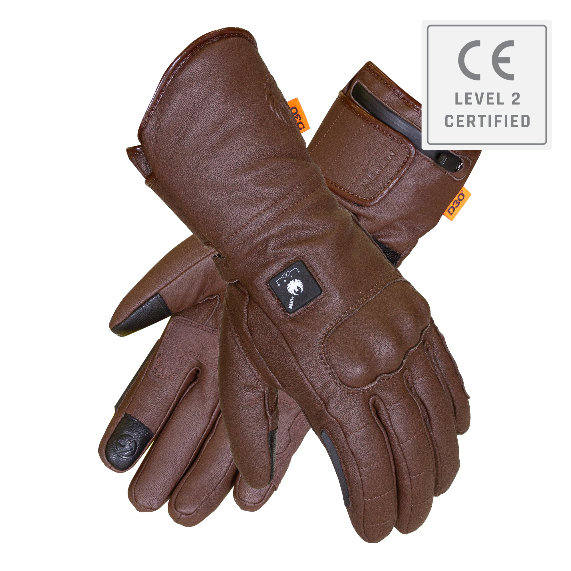 Bednall CE2 Heated Leather Glove Brown Pair Bednall CE2 Heated Leather Glove Brown Pair