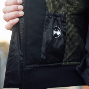 Merlin Hamlin Hydro Hoody Black Detail Merlin Hamlin Hydro Hoody Black Detail