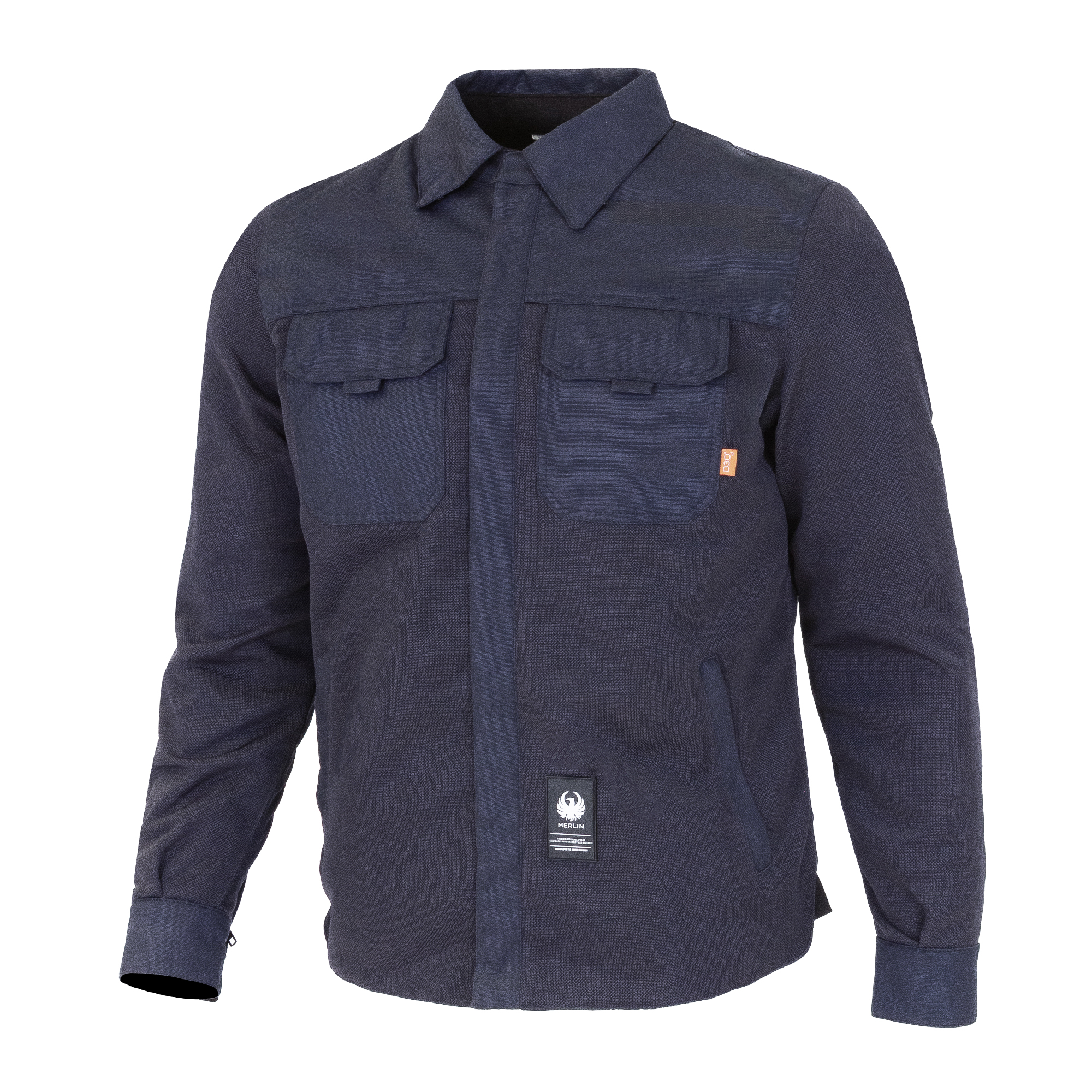 Aero Mesh D3O Riding Shirt Merlin Navy Aero Mesh D3O Riding Shirt Merlin Navy
