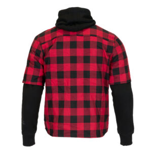 Deadwood Over Shirt Hoody Merlin Red Back Deadwood Over Shirt Hoody Merlin Red Back