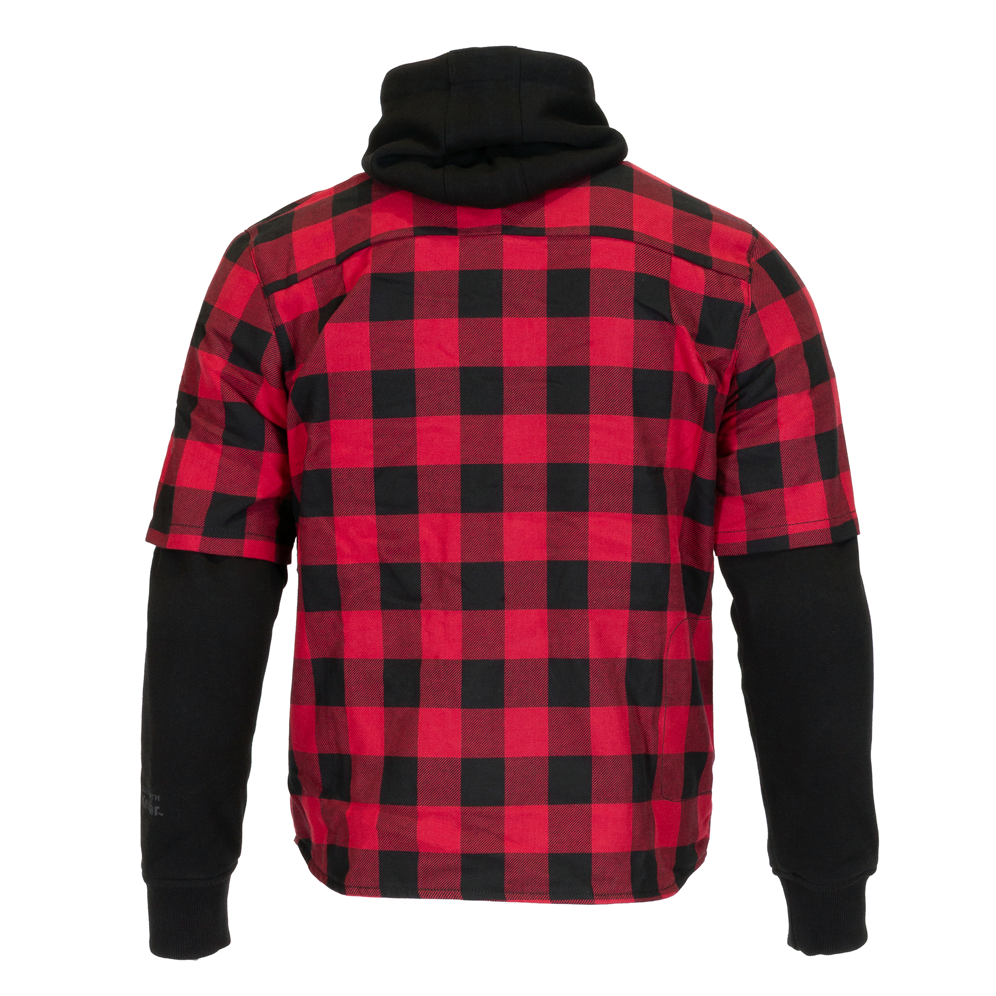 Deadwood Over Shirt Hoody Merlin Red Back Deadwood Over Shirt Hoody Merlin Red Back