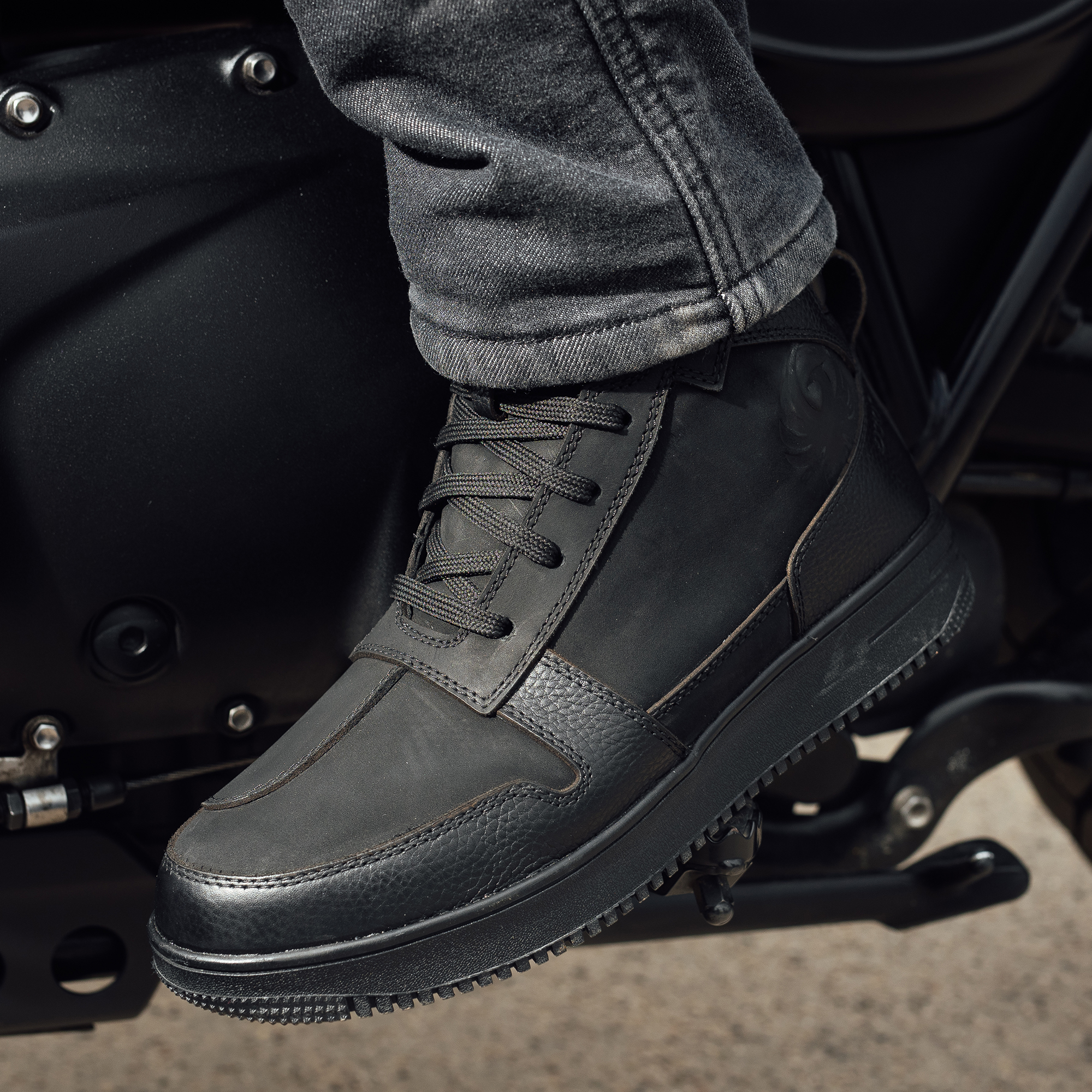 Forge D3O WP Boot Black Lifestyle Forge D3O WP Boot Black Lifestyle
