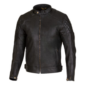Icon Leather Jacket - Black, 38