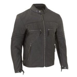 Revival D3O Leather Jacket Merlin Black Side 2 Revival D3O Leather Jacket Merlin Black Side 2