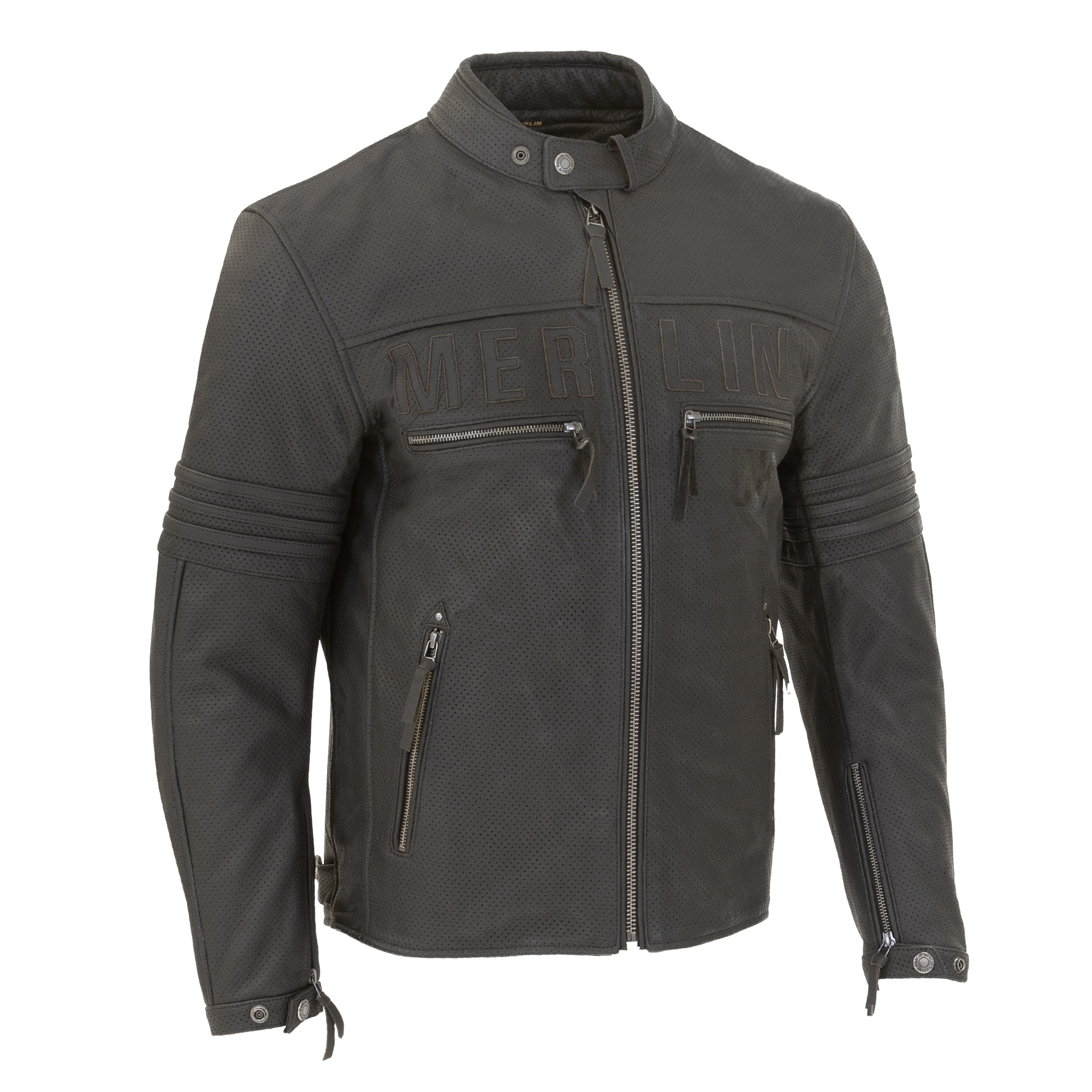 Merlin Bike Gear - Revival Perf Leather Motorcycle Jacket